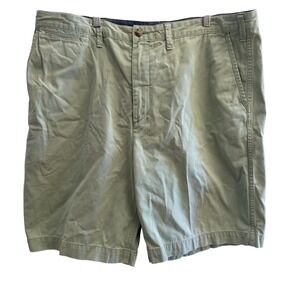 Polo Ralph Lauren Mens Size 40 Relaxed Fit Chino Shorts SageGreen Cotton Preppy